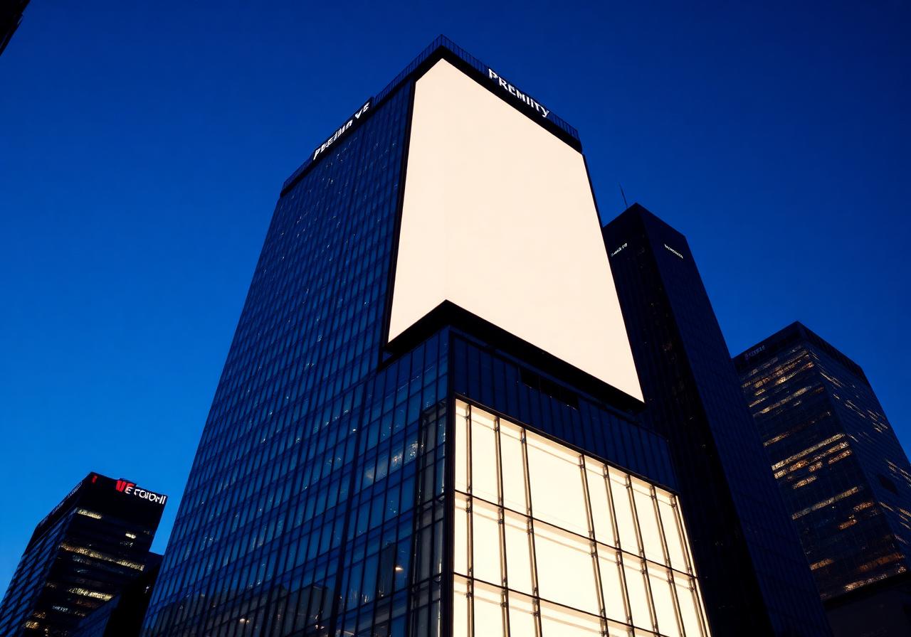 Corporate Tower Façade in Delhi NCR